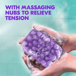 Massaging nubs to relieve tension