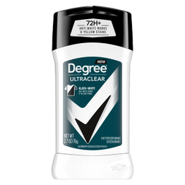 UltraClear Black+White Antiperspirant Deodorant Stick front pack shot