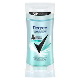 UltraClear Black+White Pure Rain Antiperspirant Deodorant Stick front pack shot