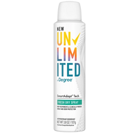 Unlimited by Degree Fresh Antiperspirant Deodorant Dry Spray