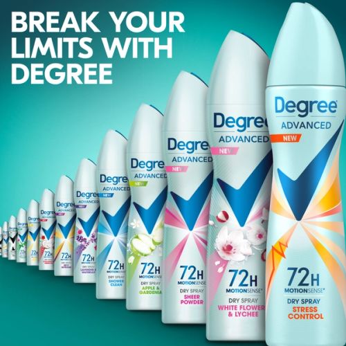 Stress Antiperspirant Deodorant Dry Spray Degree® US
