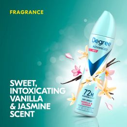 Fragrance : sweet, intoxicating vanilla and jasmine scent