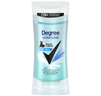 UltraClear Black+White Pure Clean Antiperspirant Deodorant Stick front pack shot