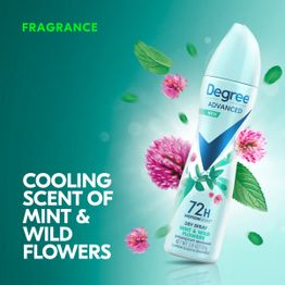 Fragrance : cooling scent of mint and wild flowers