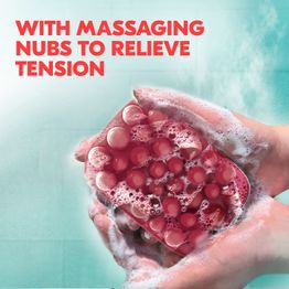 With massaging nubs to relieve tension