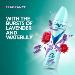 Fragrance : with the bursts of lavender and waterlily