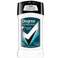 UltraClear Black+White Ocean Air Antiperspirant Deodorant Stick front pack shot