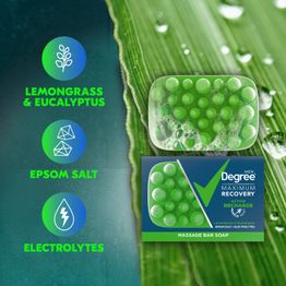 Lemongrass and Eucalyptus with Epsom salt and electrolytes