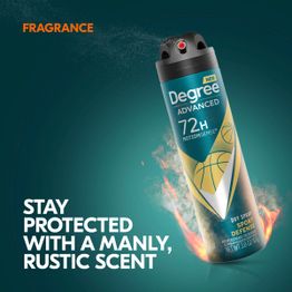 Fragrance : stay protected with a manly, rustic scent