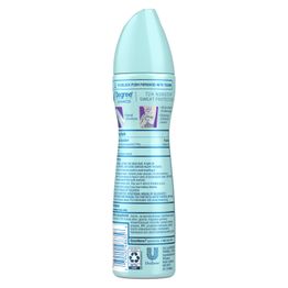 Lavender & Waterlily Dry Spray Antiperspirant Deodorant back pack shot