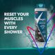 Reset your muscles with every shower