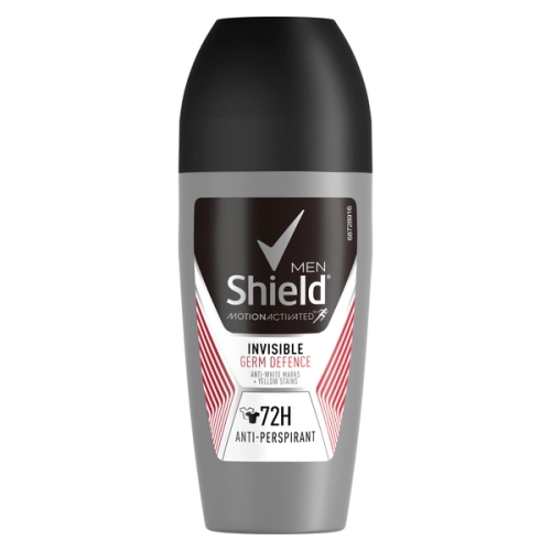 Shield Men Invisible Germ Defence Antiperspirant Roll-On 50ml