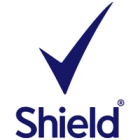 Shield brand logo