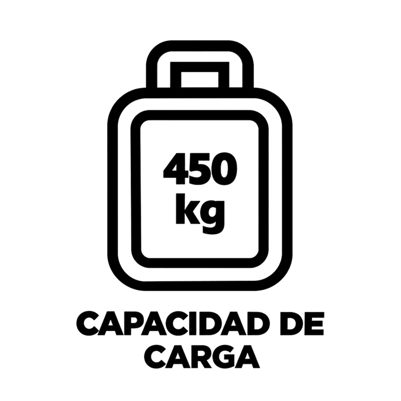 450kg capacidad de carga