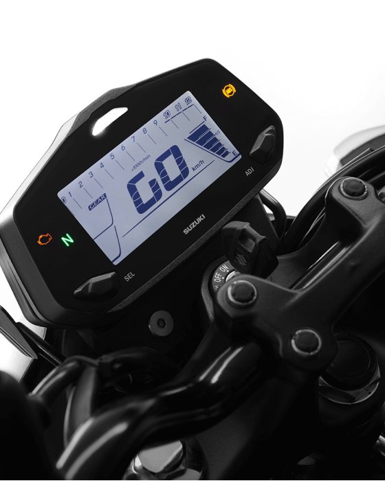 Panel digital de instrumentos de Suzuki Gixxer 150 FI