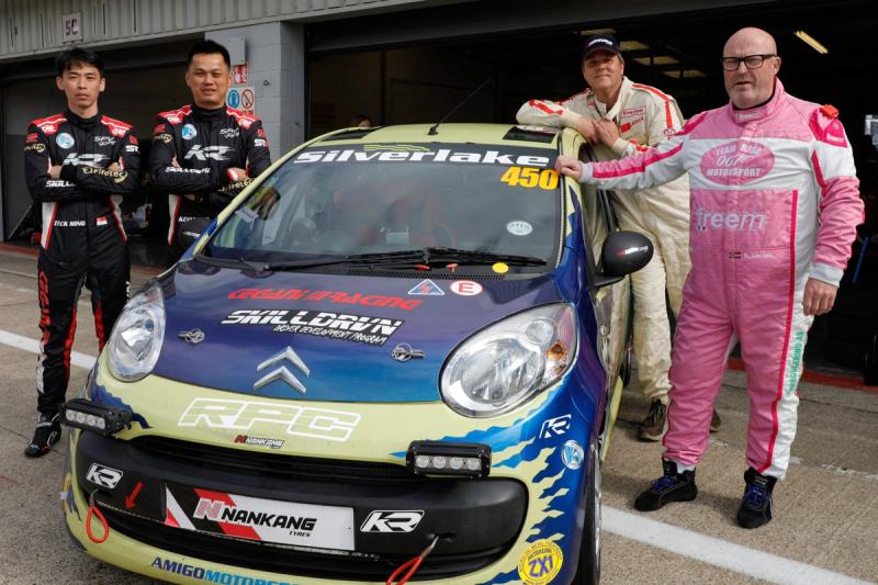 23:e plats på Silverstone 24-timmars för norska Team B-Zero Racing