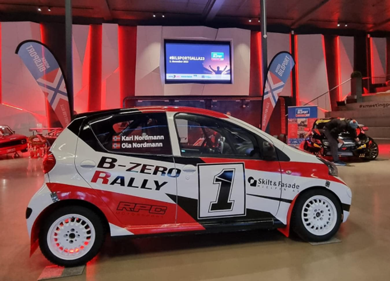 Endelig B-Zero biler i rally