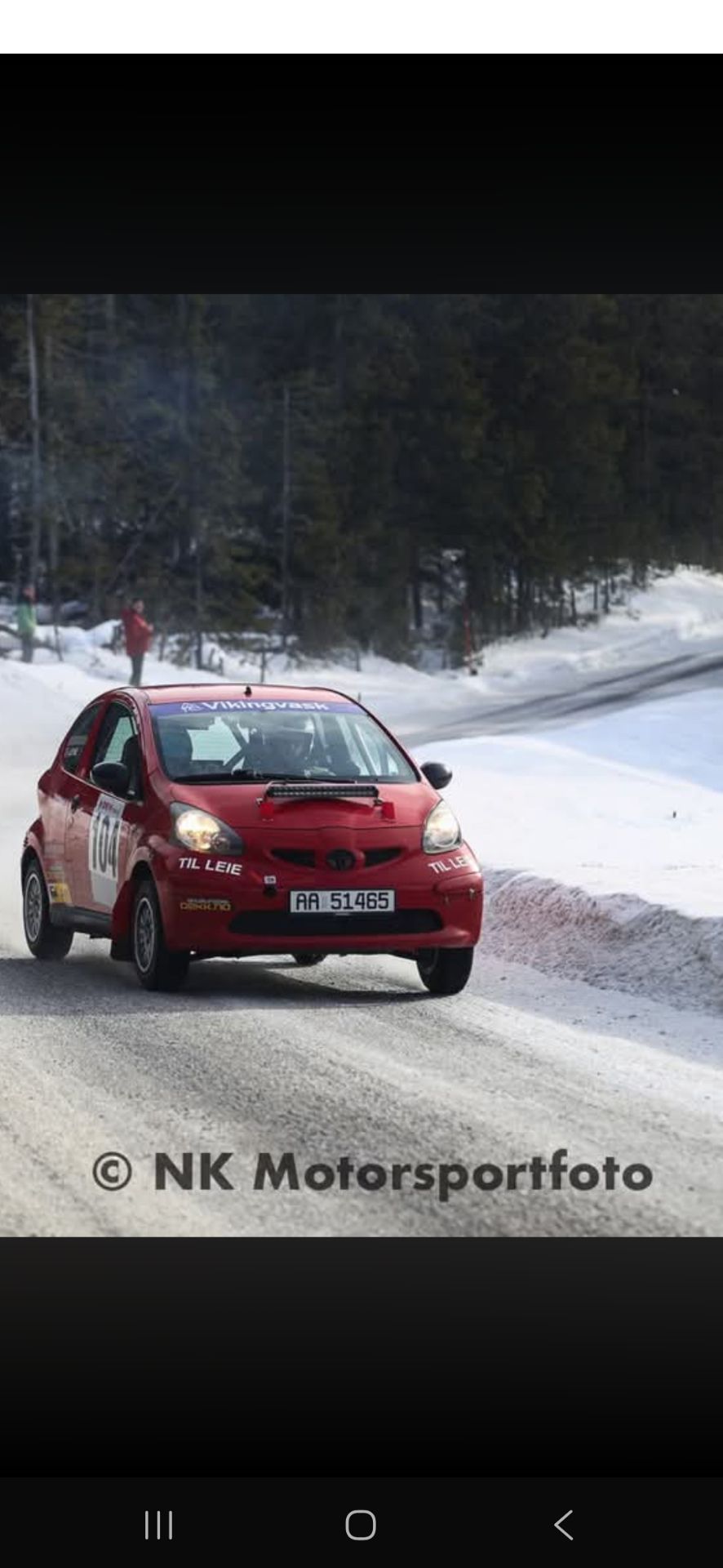 Toyota Aygo rallybil til utleie - Bilde 1