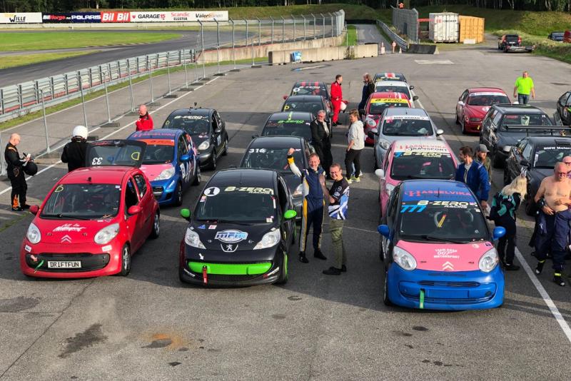 B-Zero Racing på Vålerbanen