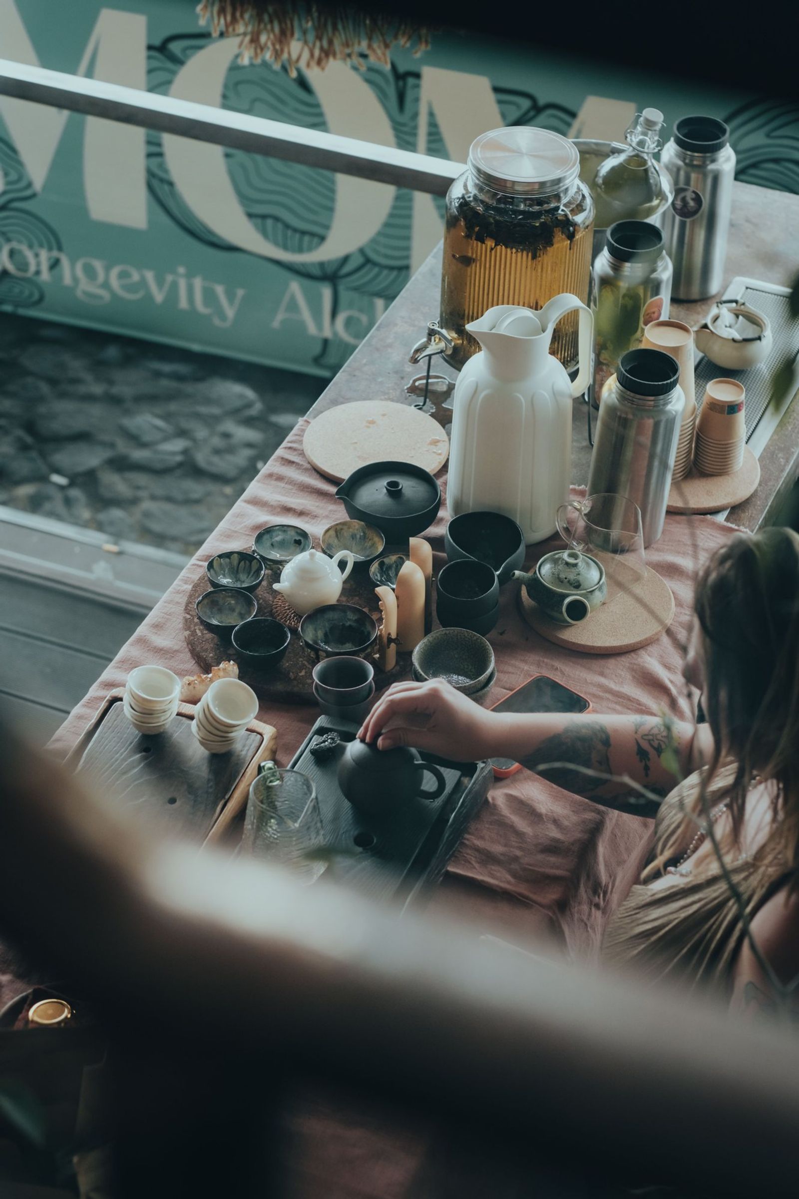 chinese tea & ambient lounge · july 2026