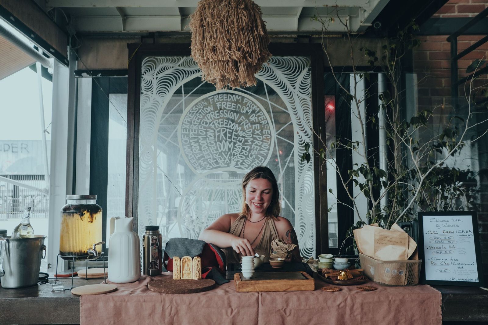 chinese tea & ambient lounge · july 2026