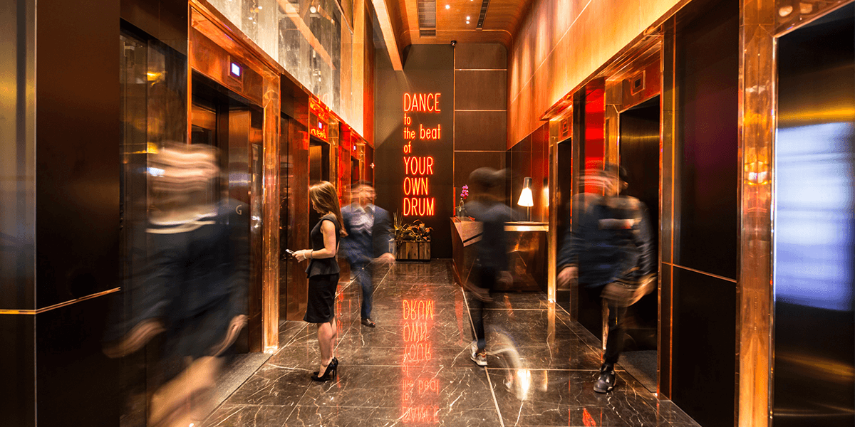 大堂屏幕廣告 - 加州大廈