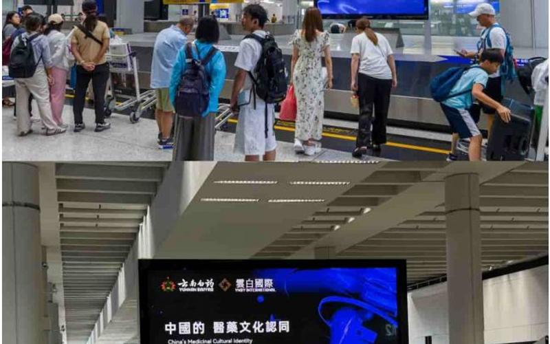 機場行李認領 LED 廣告