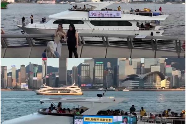 維港地標 LED 大屏