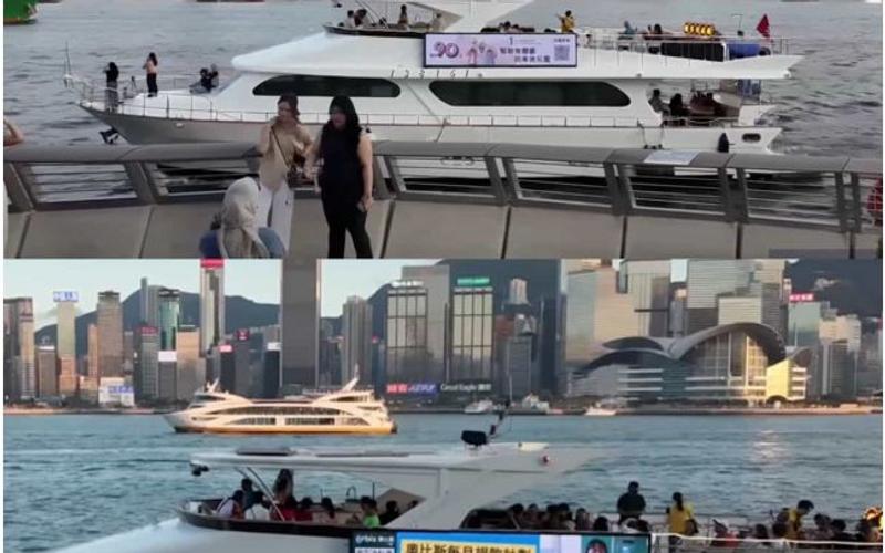 維港地標 LED 大屏