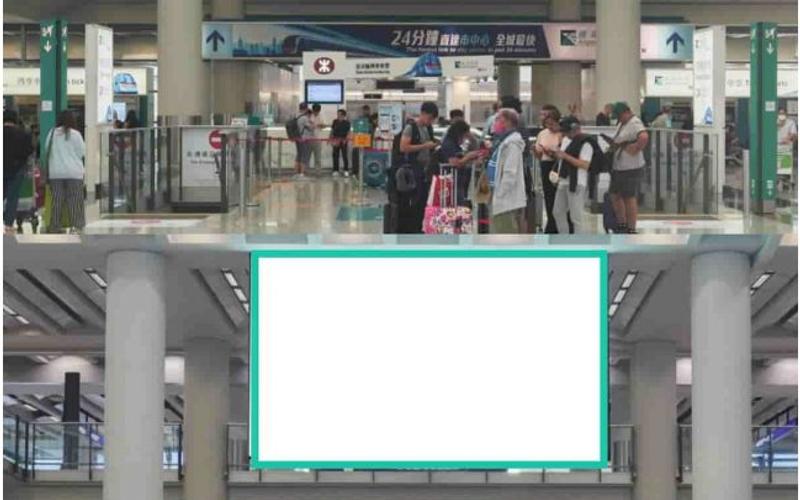 機場接機大堂 LED 廣告
