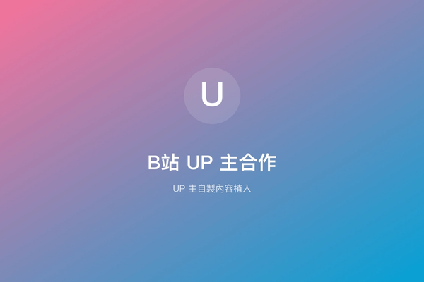 B站 UP 主合作