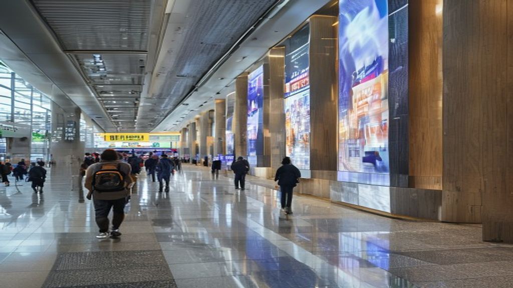 MTR 大堂 Digital Panel