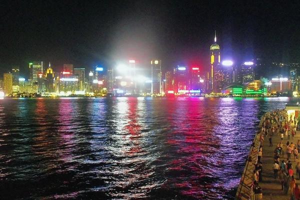 維港地標 LED 大屏