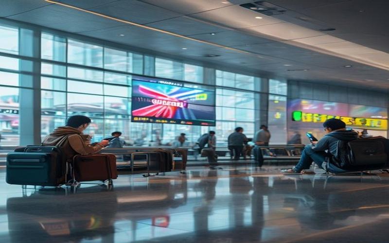 機場登機閘口 Digital Screen