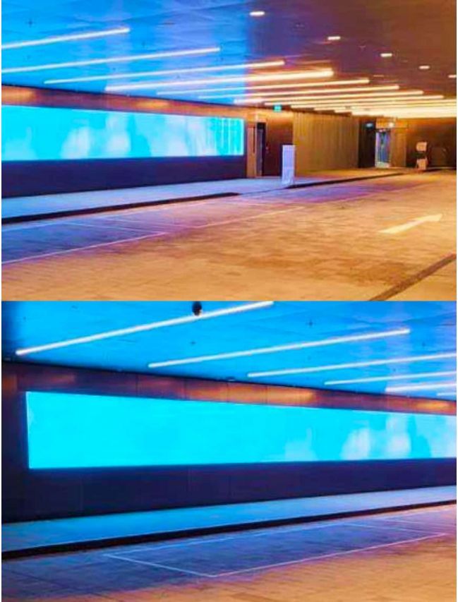 機場 AIRSIDE 落客區 LED