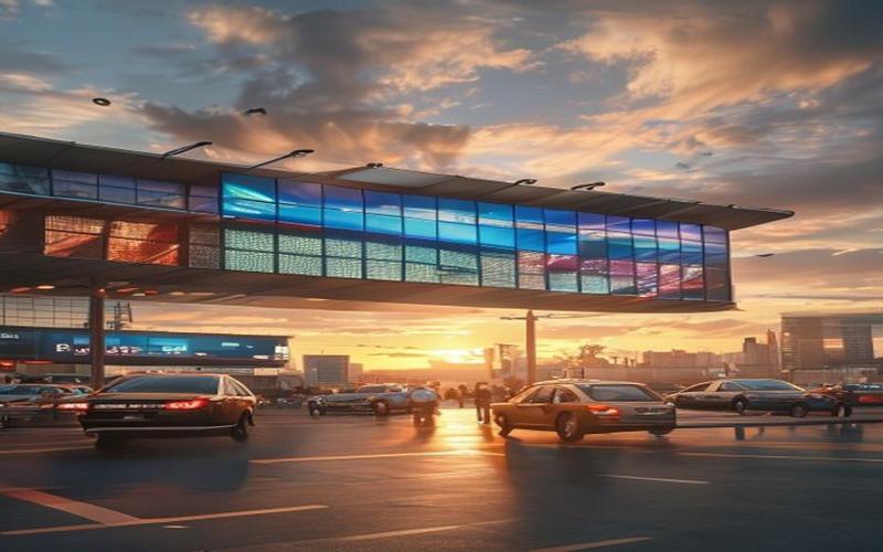 機場 AIRSIDE 落客區 LED