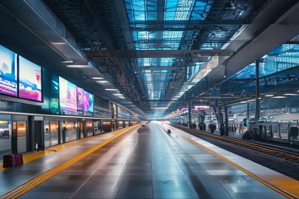 機場快綫車站廣告
