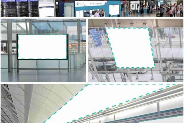 機場快綫車站廣告