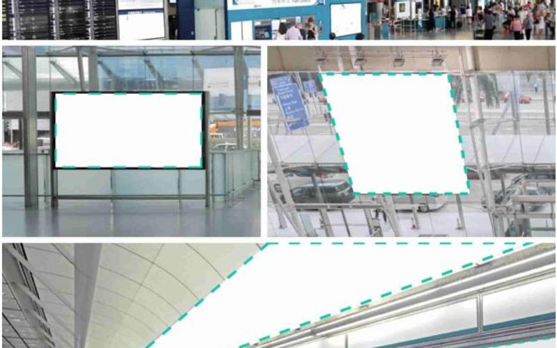 機場快綫車站廣告