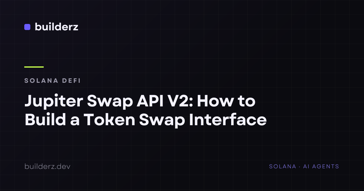 Jupiter Swap API V2: How to Build a Token Swap Interface