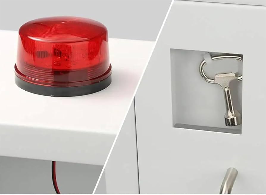 AED Cabinet with Strobe Alarm