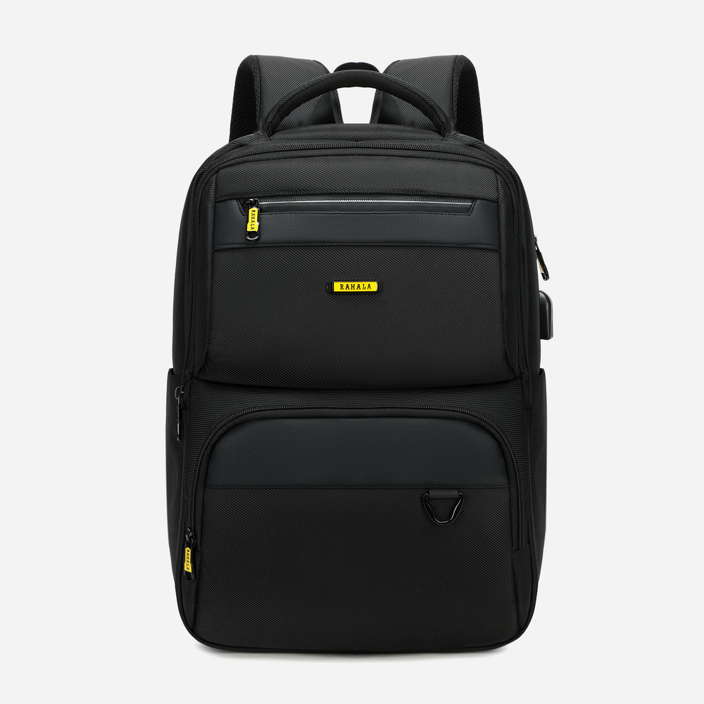 RAHALA RAL-803 Waterproof Laptop Backpack 15.6 inch Multifunctional & Stylish - Black