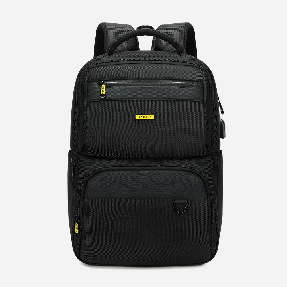 RAHALA RAL-803 Waterproof Laptop Backpack 15.6 inch Multifunctional & Stylish - Black