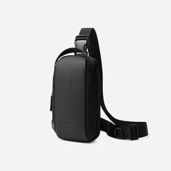 Golden Wolf GXB00131 Sporty Waist & Chest Bag (Black) 3