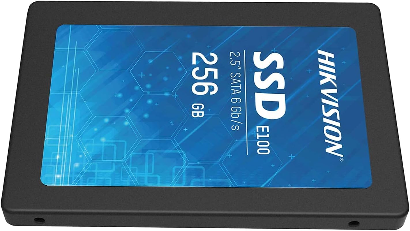 HikVision E100 256GB 2.5 SATA SSD with up to 550MB s read 500MB s write speeds 3D NAND 2