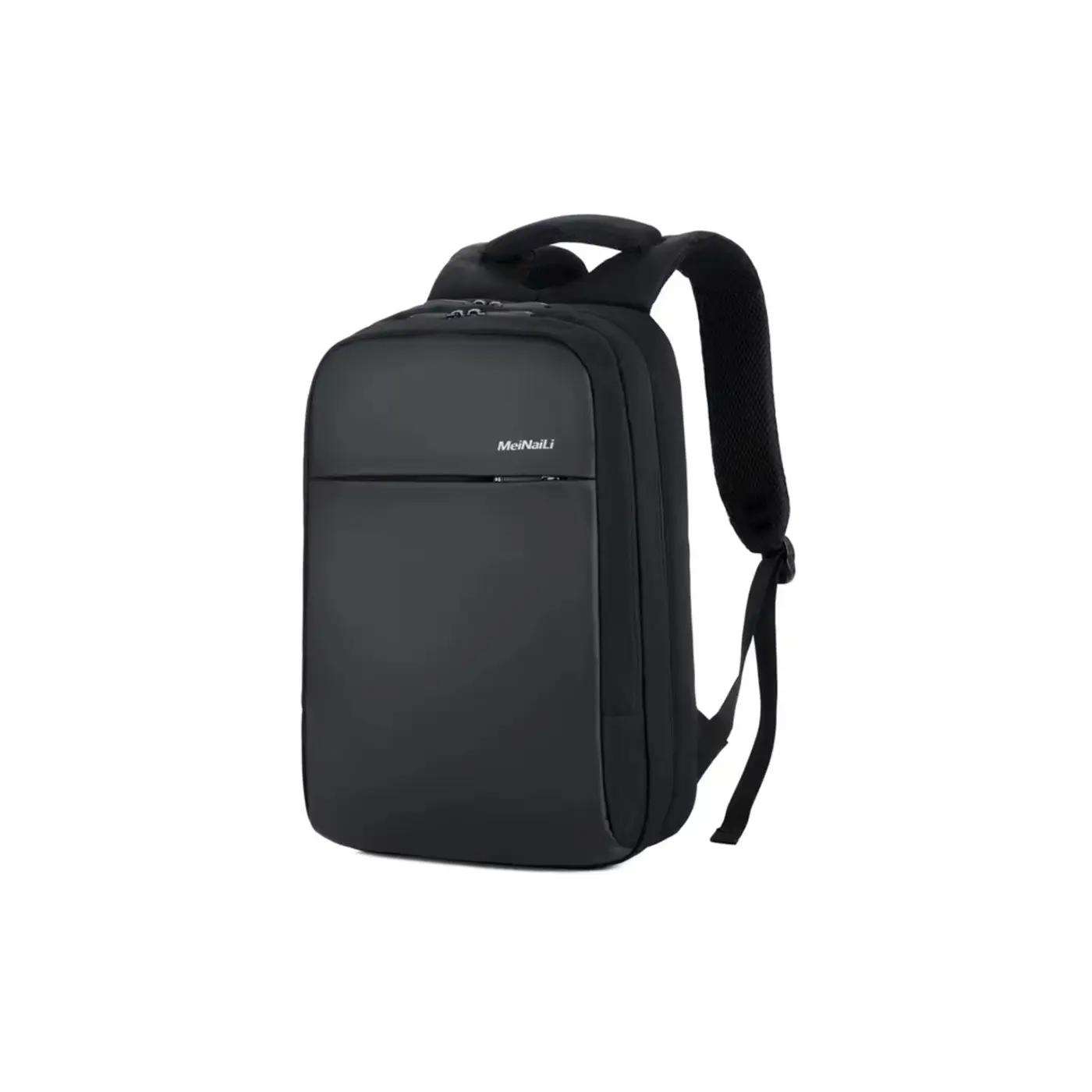 Meinaili 1802 Waterproof 15.6″ Laptop Backpack Bag Black 2