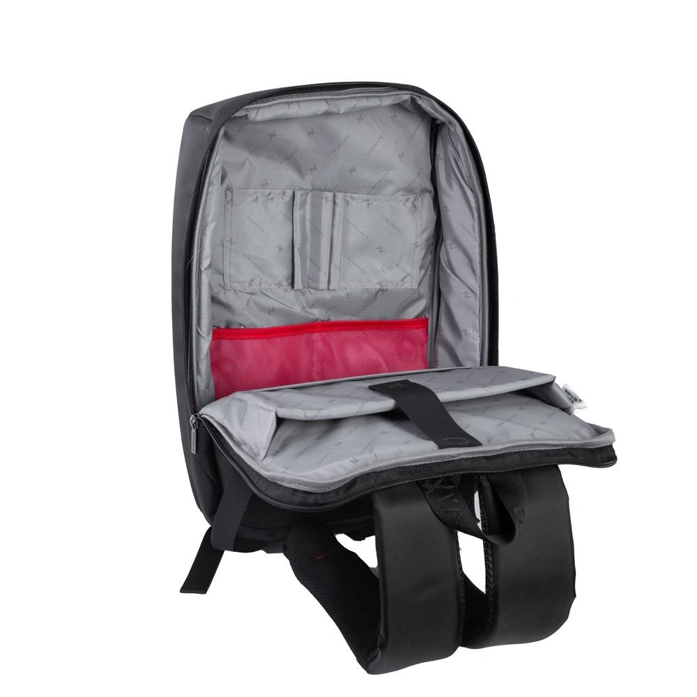 L'Avvento Laptop Backpack BG814 Zipper Puller 15.6"- Black 4