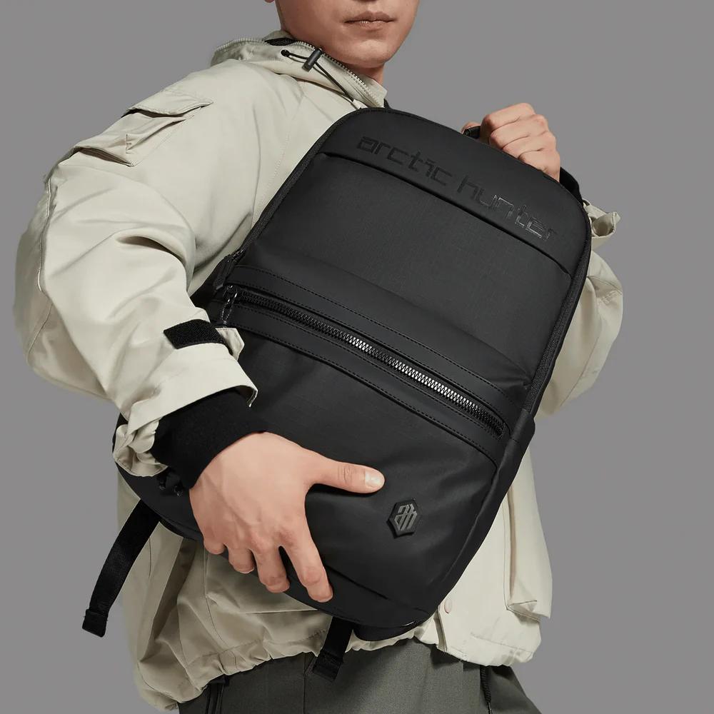 Arctic Hunter B00536 Premium Tech & Business Backpack (Black) 8