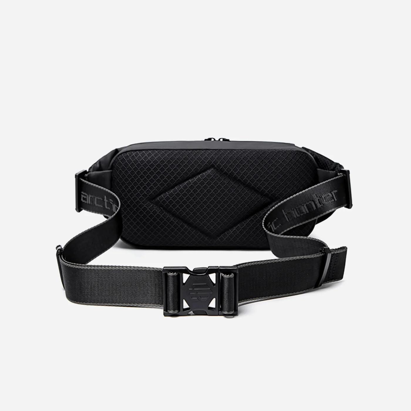 Arctic Hunter YB00029 Sporty Waist & Chest Bag (Black) 2