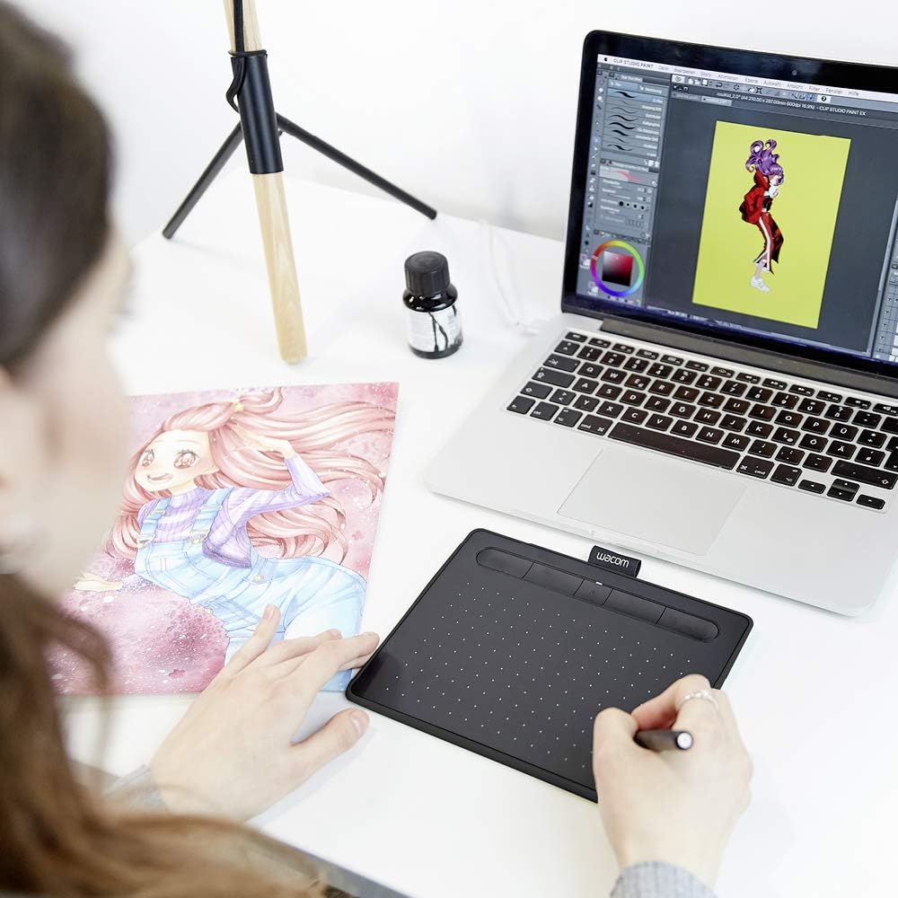 Wacom Intuos Small Bluetooth Graphics Tablet (CTL-4100WLK-N) 2